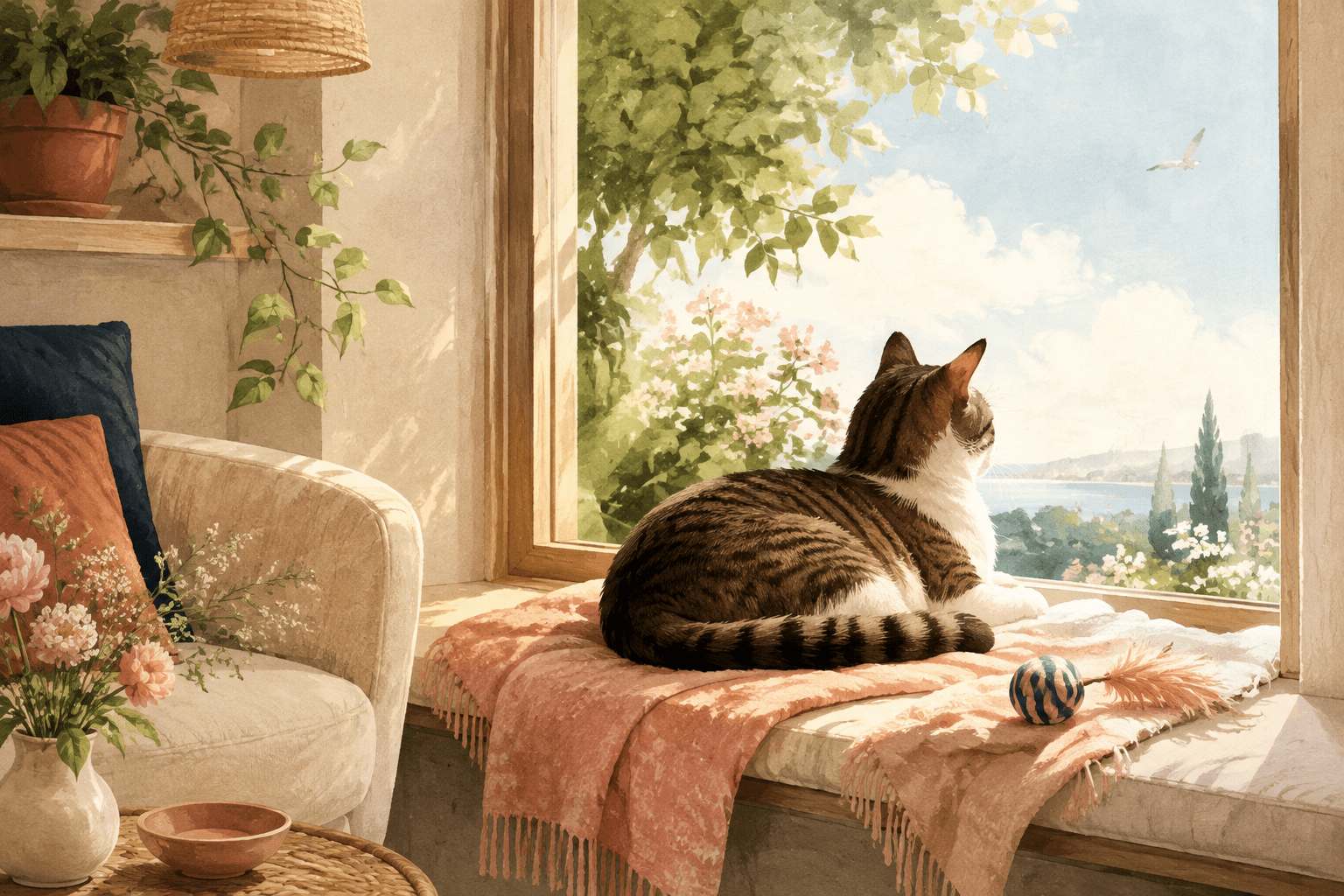 Garde de chat pendant les vacances : bien choisir