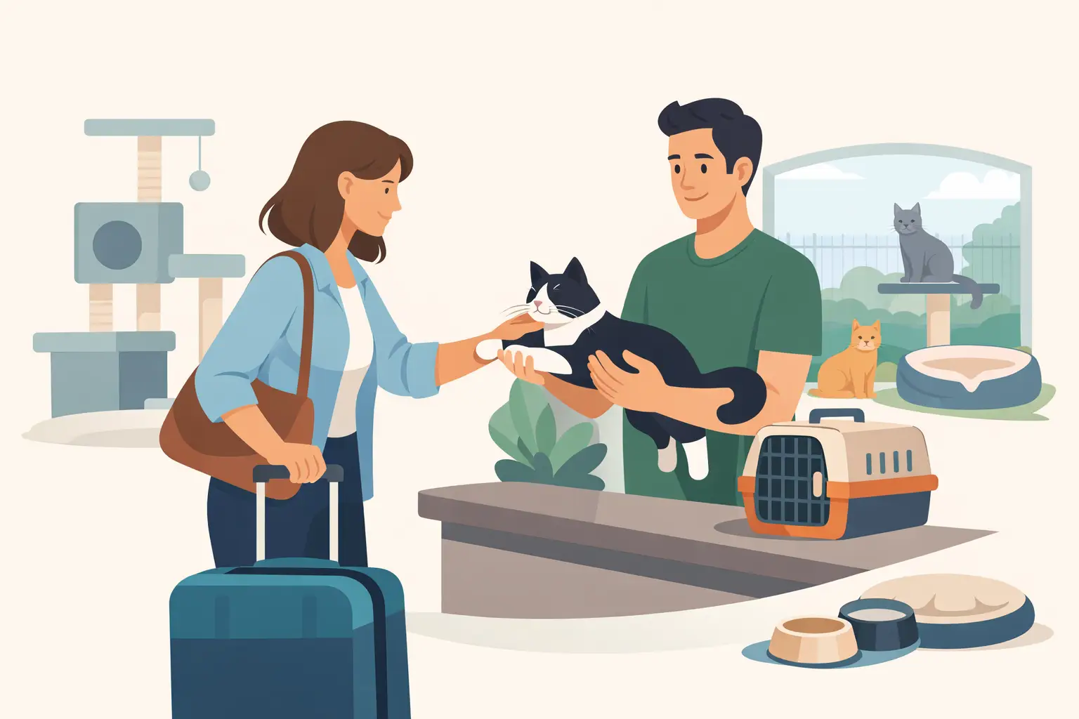 Pension chat longue durée: bien choisir