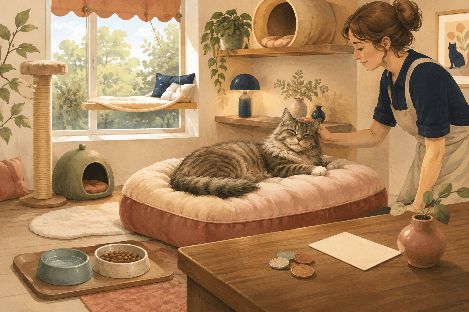 Sécurité en pension pour chat : que vérifier ?