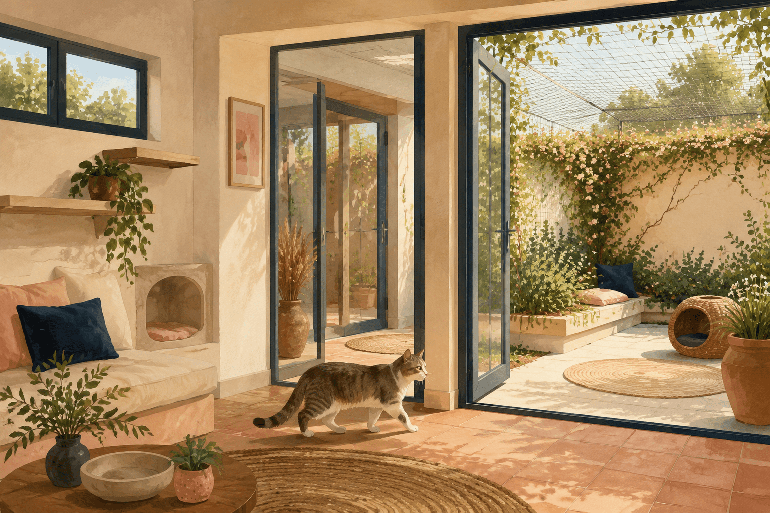 Pension ou garde à domicile pour son chat ?