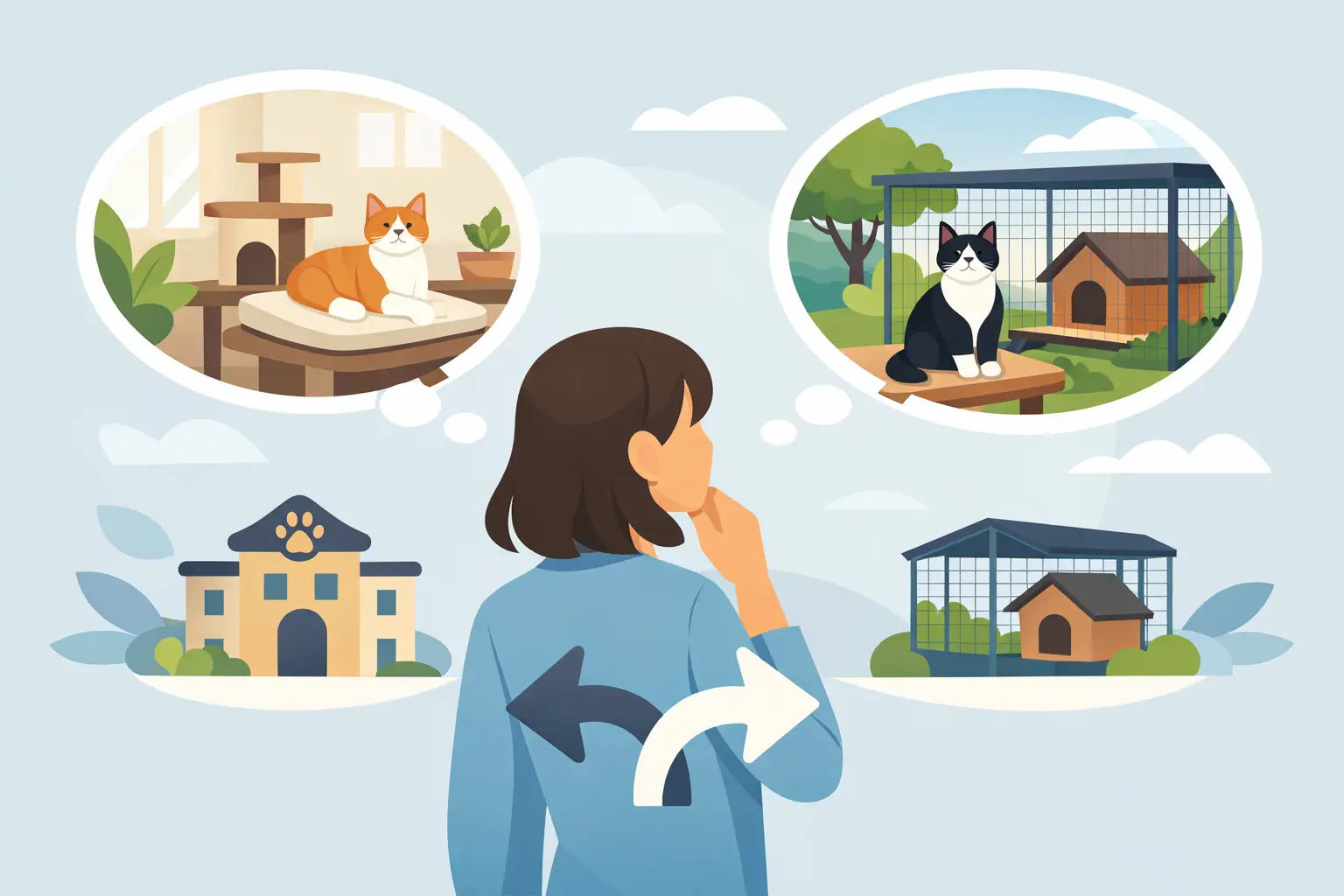 Comment choisir une pension pour son chat