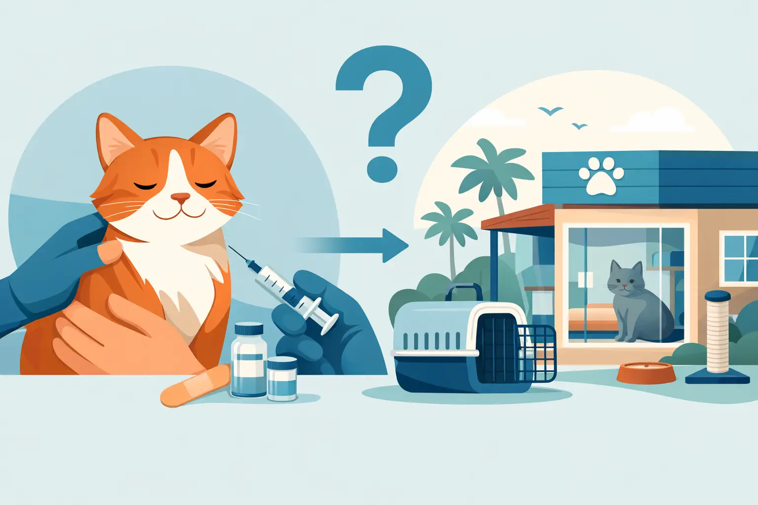 Faut-il vacciner avant pension pour chat ?