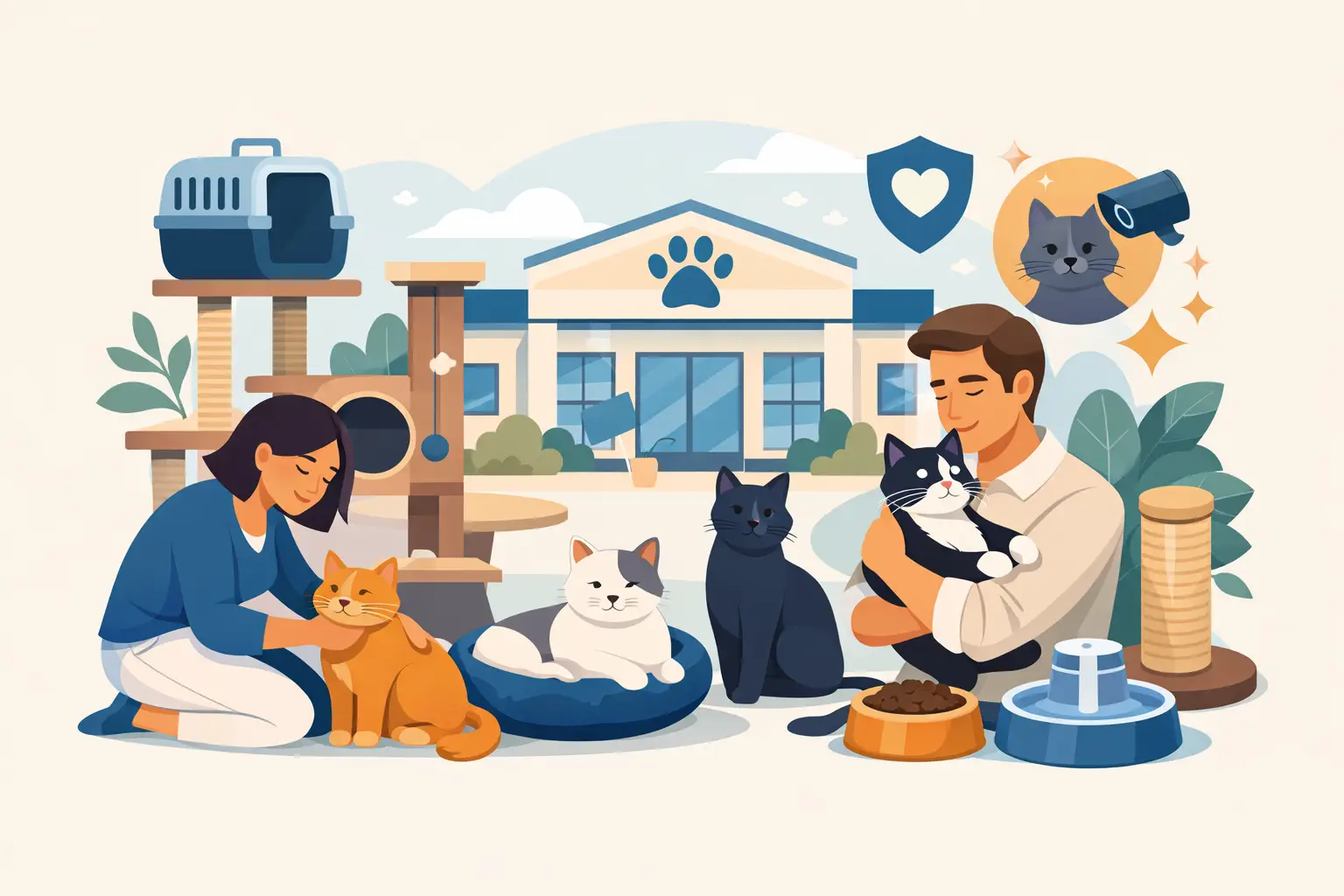 Meilleurs critères d’une pension chat premium