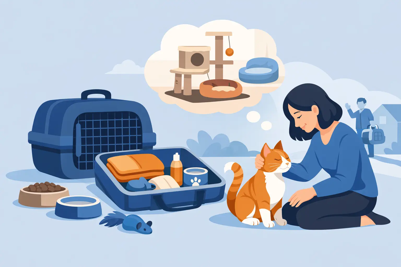 Séjour chat courte durée: bien le préparer